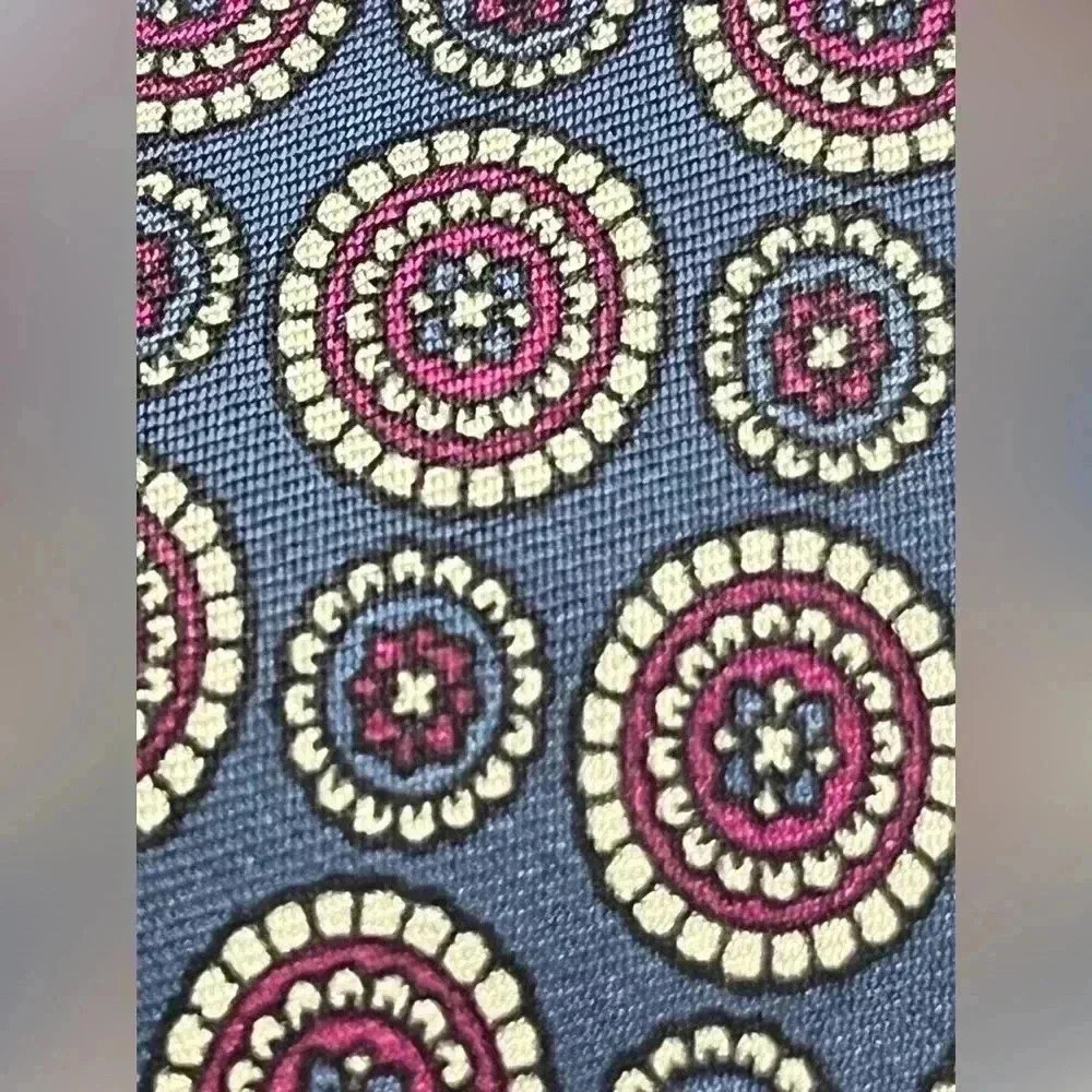 Geoffrey Woulfe English Print 100% tie - Picture 6 of 6